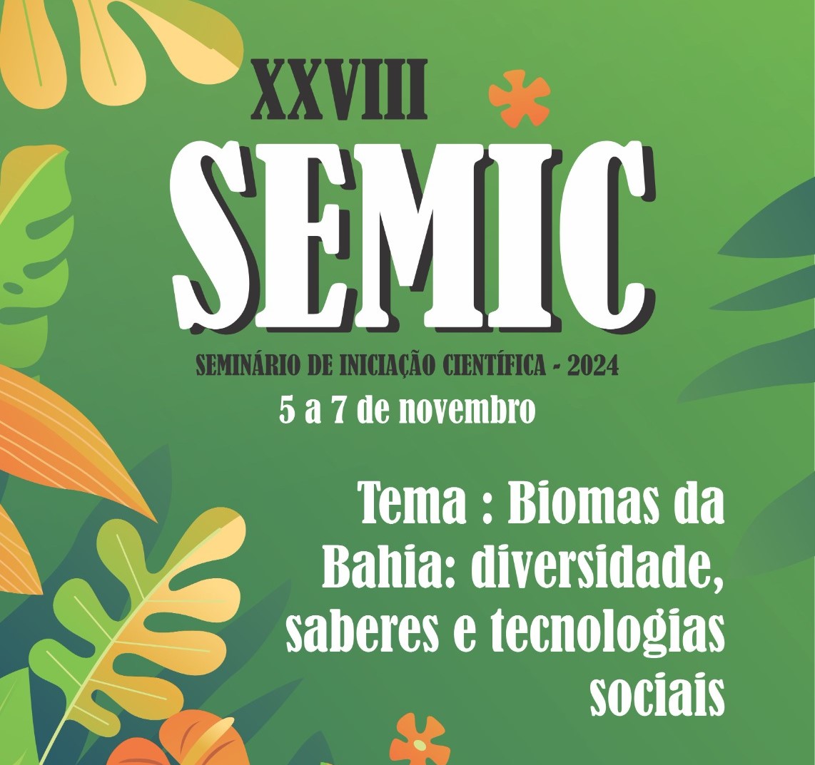 					Visualizar n. 28 (2024): XXVIII Seminário de Iniciação Científica
				